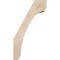 Ekena Millwork 5 1/2"W x 10"D x 18"H Legacy Smooth Knee Brace, Douglas Fir BRC06X10X18LEC00SDF - alternate 2